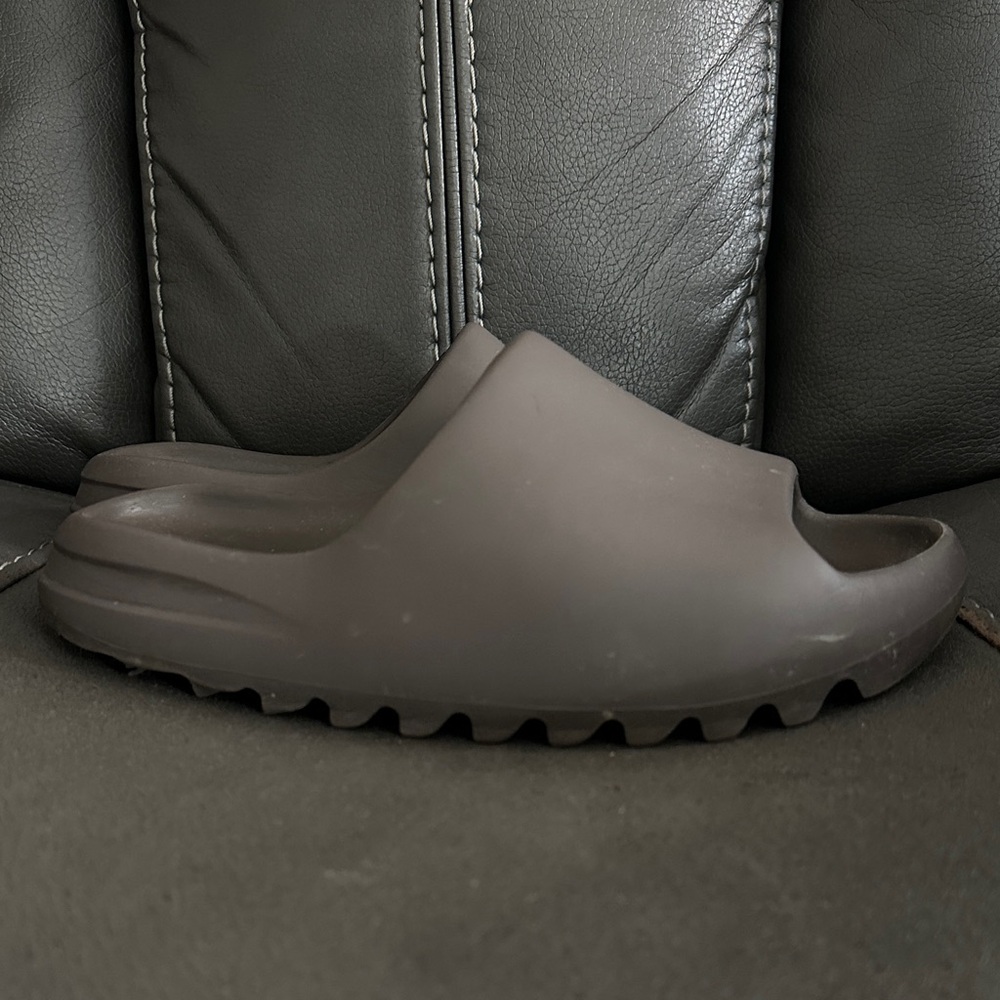 Yeezy Dark Brown Slide Sandals